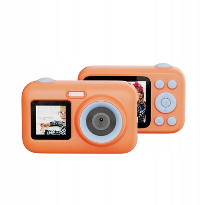 Изображение SJCam FunCam Plus Digitālā Bērnu kamera 10MP HD 1080p 2.4" LCD 650mAh Baterija Orange