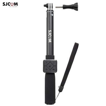 Изображение SJCam Oriģināls J6 Legend J7 Star M20 Universāls Selfie Stick stiprinājums (28-90cm) + Bluetooth Tālvadības pults Melns