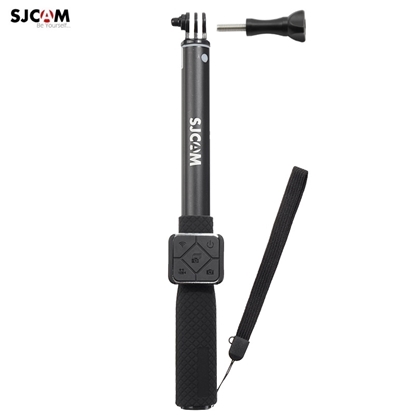 Picture of SJCam Oriģināls J6 Legend J7 Star M20 Universāls Selfie Stick stiprinājums (28-90cm) + Bluetooth Tālvadības pults Melns