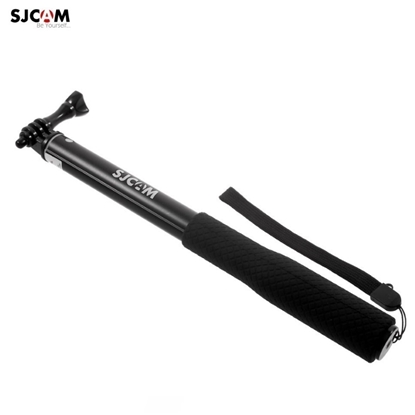 Изображение SJCam Oriģināls SJ4000 SJ5000 J6 J7 M10 M20 Universāls Selfie Stick stiprinājums (28-90cm) ar 22mm standart vītni Melns