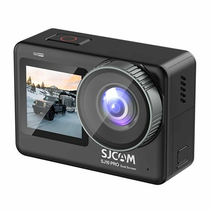 Изображение SJCam SJ10 Pro Wi-Fi Ūdendroša 30m Kamera 4K 60fps 6-Axis Gyro 5G 2.33'' UHD IPS LCD Melna