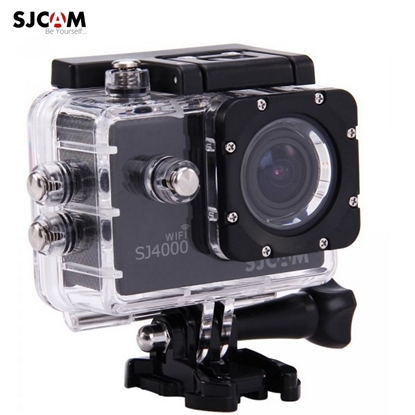 Picture of SJCam SJ4000 Wi-Fi Ūdendroša 30m Sporta Kamera 12MP 170 grādi 1080p HD 30fps 2.0\" LCD Ekrāns Melna