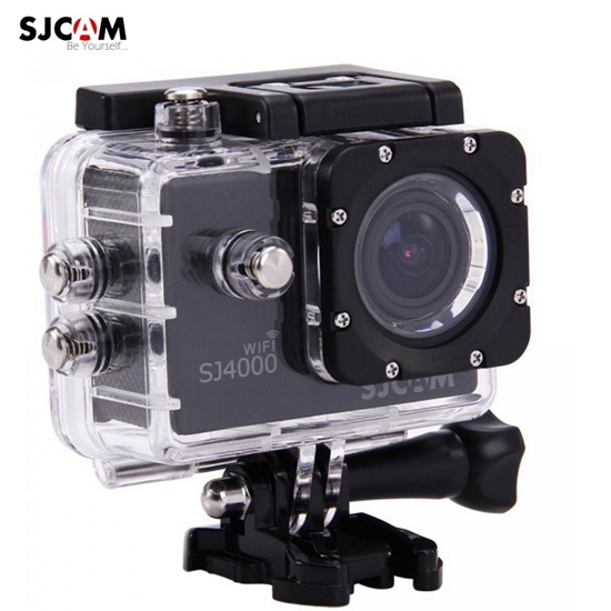 Picture of SJCam SJ4000 Wi-Fi Ūdendroša 30m Sporta Kamera 12MP 170 grādi 1080p HD 30fps 2.0\" LCD Ekrāns Melna