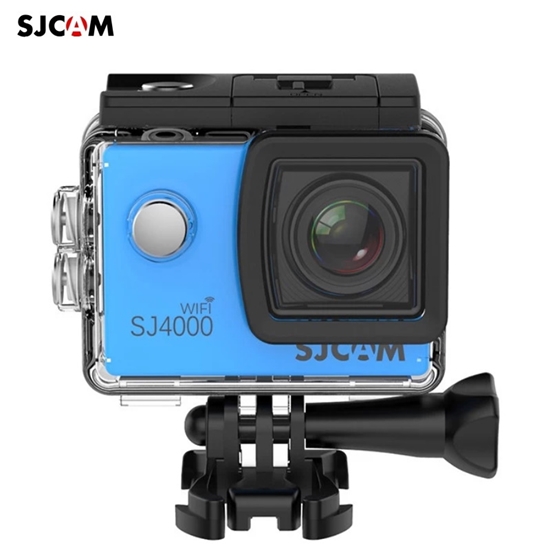Picture of SJCam SJ4000 Wi-Fi Ūdendroša 30m Sporta Kamera 12MP 170 grādi 1080p HD 30fps 2.0" LCD Ekrāns Zila