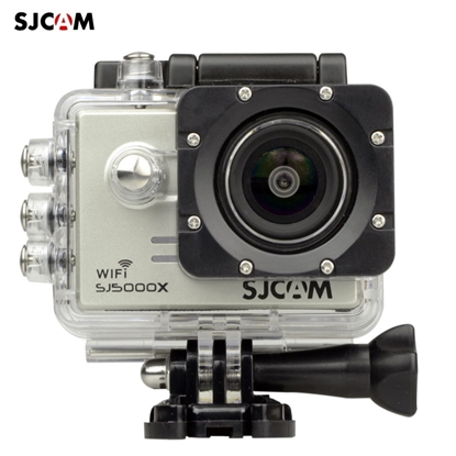 Изображение SJCam SJ5000x Elite Wi-Fi Ūdendroša 30m Sporta Kamera 12.4MP 170° 4K HD 2.0" LCD Ekrāns Sudraba