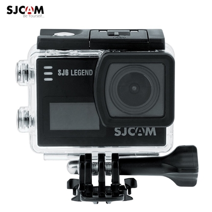 Изображение SJCam SJ6 Legend Wi-Fi Ūdendroša 30m Sporta Kamera 16MP 166° 4K HD 2.0\" Skārienjūtīgs LCD ekrāns Melna