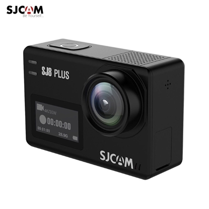 Attēls no SJCam SJ8 Plus Wi-Fi Ūdendroša 30m Sporta Kamera 12MP 170° 4K 30fps HD 2.33" IPS Touch LCD ekrāns Melna