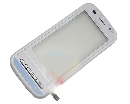 Picture of Skarienjutigajs ekrans ar rāmi priekš Nokia C6-00 White 