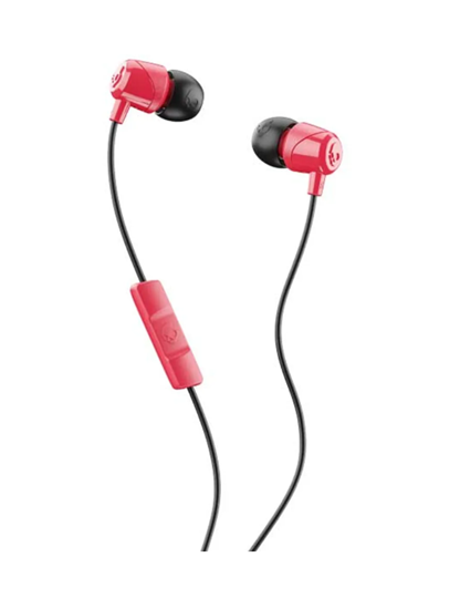 Изображение Skullcandy | Earbuds with mic | JIB | Built-in microphone | Wired | Red