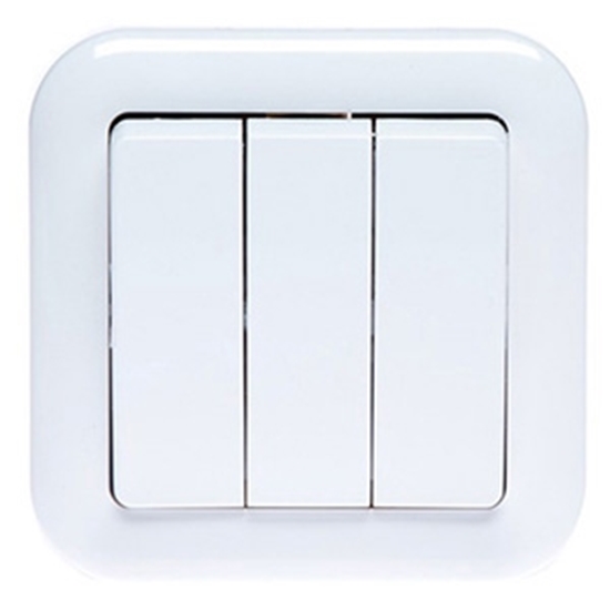 Picture of Slēdzis 1+1+1 2000 balts
