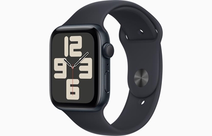 Attēls no Smartwatch Apple Watch SE 2023 GPS 40mm Midnight Alu Sport M/L Czarny (MR9Y3QI/A)