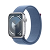 Picture of Apple Watch Series 9 GPS 45mm Silver Aluminium Case with Winter Blue Sport Loop