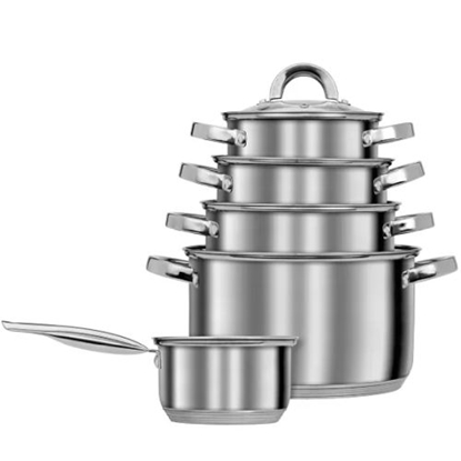 Attēls no Smile MGK-10 Set of pots with lids 5pcs