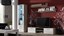Изображение SOHO 1 set (RTV180 cabinet + S1 cabinet + shelves) Sonoma Oak / White gloss