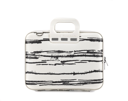 Изображение Soma portatīvajam datoram BOMBATA Black&white, 15,6', baltā krāsā