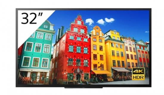 Picture of Sony FW-32BZ30J1 Signage Display Digital signage flat panel 81.3 cm (32") LCD Wi-Fi 300 cd/m² 4K Ultra HD Black Built-in processor