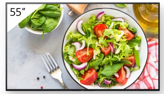 Picture of Sony FW-55BZ35L Signage Display Digital signage flat panel 139.7 cm (55") LCD Wi-Fi 550 cd/m² 4K Ultra HD Black Android 24/7