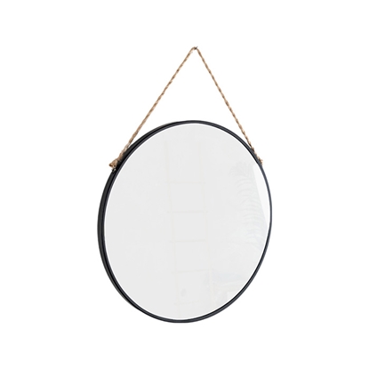 Attēls no Spogulis Shila XL, melns, d60 cm