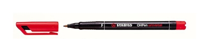 Picture of STABILO OHPen permanent marker Red 1 pc(s)