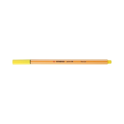 Picture of STABILO point 88 fineliner Fine Yellow 1 pc(s)