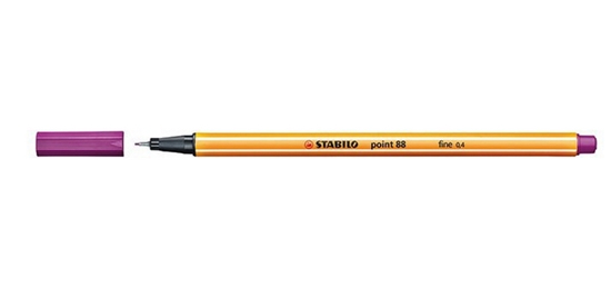Picture of STABILO point 88 fineliner Lilac 1 pc(s)