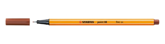 Picture of STABILO point 88 fineliner Red 1 pc(s)