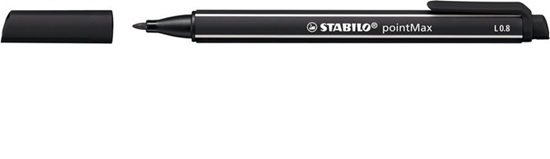 Picture of STABILO pointMax fineliner Medium Black 1 pc(s)