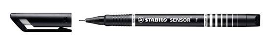 Picture of STABILO SENSOR fine fineliner Black 1 pc(s)