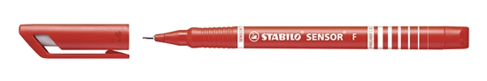 Picture of STABILO SENSOR fine fineliner Red 1 pc(s)