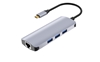 Picture of Stacja dokująca HUB USB/LAN IUH3RJ4K