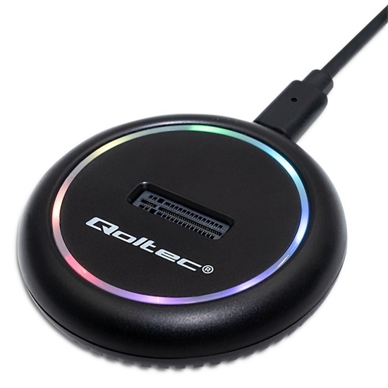 Picture of Stacja dokująca dysków SSD M.2 | NVMe | SATA | USB-C | 2TB