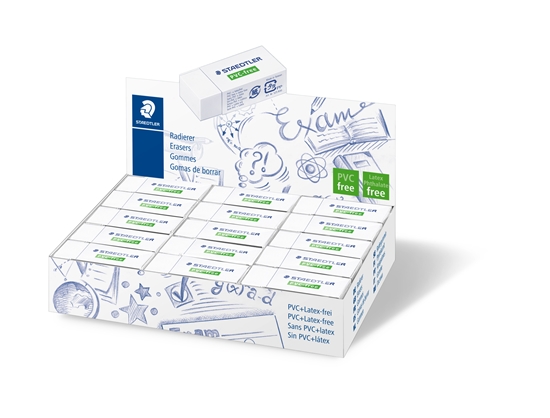 Picture of Dzēšgumija STAEDTLER PVC-FREE 525B30, izmērs 43x19x13 mm