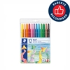 Изображение Vaska krītiņi plastmasas korpusā STAEDTLER NORIS CLUB 221 diametrs 6mm, 12 krāsas