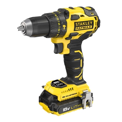 Picture of Stanley FMC627D2-QW drill 1800 RPM Keyless Black, Yellow