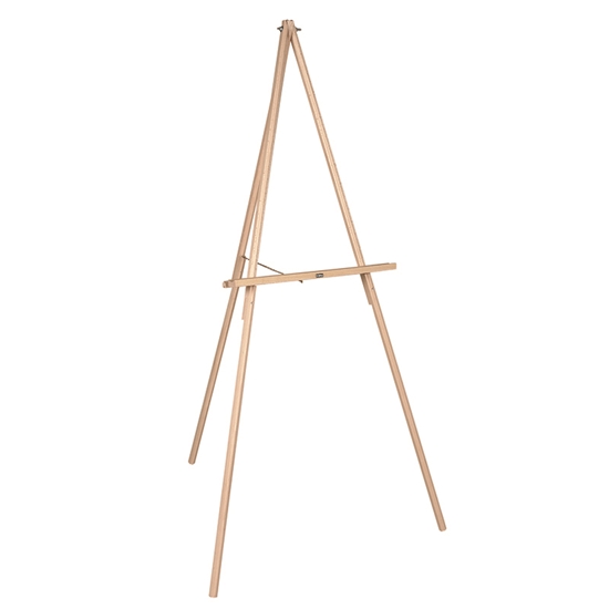 Picture of Statīvs BI-OFFICE ar trīs kājām,  1.6 m, 55 cm plats, ozols