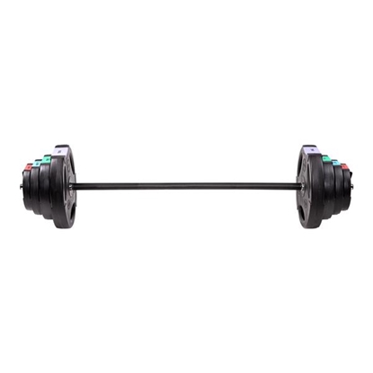 Picture of Stienis ar maināmu slodzi GSP40 ADJUSTABLE BARBELL WITH COMPOSITE PLATES 42 KG HMS
