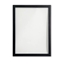 Изображение Stikla tāfele SECURIT Woody, 60×40 cm, caurspīdīga, melns rāmis