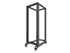 Изображение Lanberg 19" 32U 600x1000 freistehendes, offenes Rack schwarz