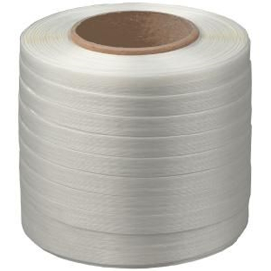 Picture of Straplente Hot Melt 13mmx250m, tekstila, balta, PET