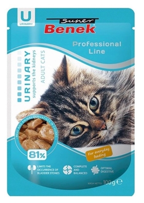 Picture of SUPER BENEK Urinary - wet cat food - 100g