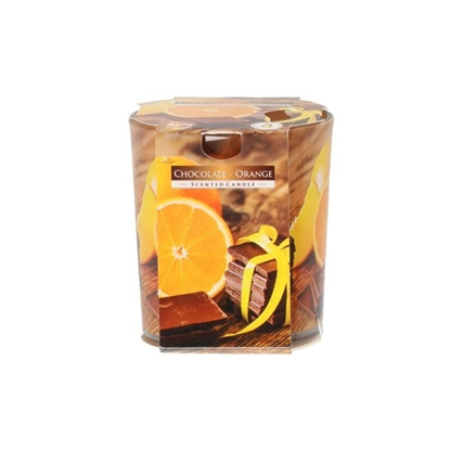 Picture of Svece arom.stikla trauc. Šokolāde, apelsīns 22h