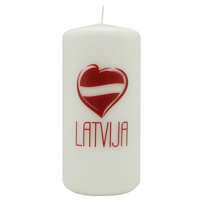 Изображение Svece stabs Latvija 5.8x12cm