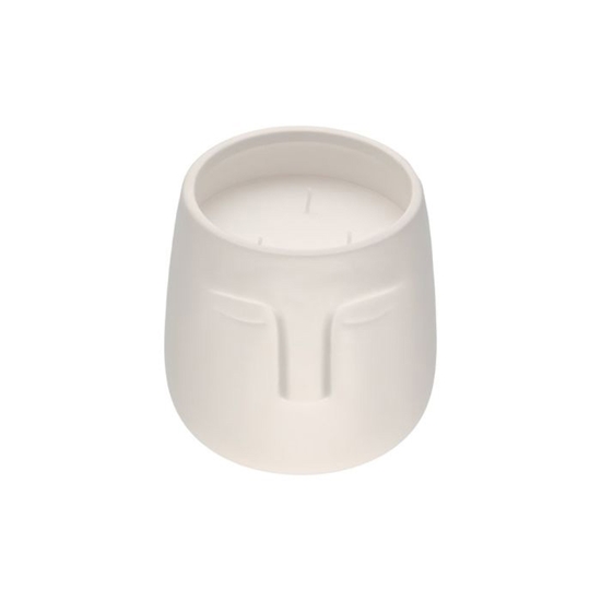 Picture of Svece stikla trauc. Polar Aku aku 14.2cm 60h balta