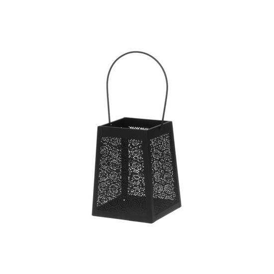 Picture of Svečturis-laterna 4Living Hettie melns 20cm