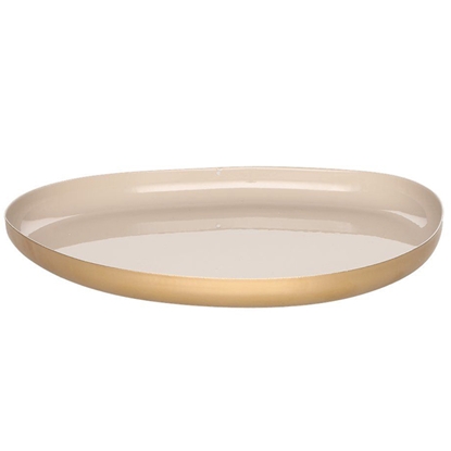 Picture of Svečturis-paliktnis 4Living Pond 23.5cm bēšs