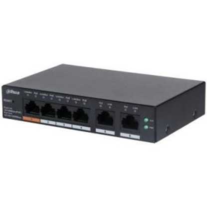 Изображение Switch|DAHUA|CS4006-4ET-60|Type L2|Desktop/pedestal|PoE ports 4|CS4006-4ET-60