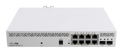 Picture of Switch|MIKROTIK|8x10Base-T / 100Base-TX / 1000Base-T|2xSFP+|CSS610-8P-2S+IN