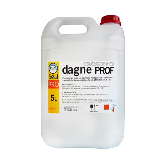 Picture of Šķidrās krēmziepes SEAL Dagne Prof, 5 L