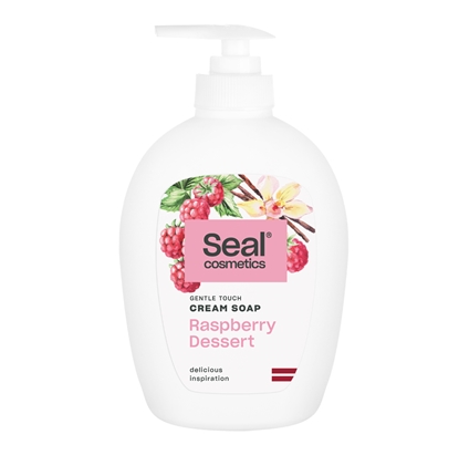Изображение Šķidrās krēmziepes SEAL Raspberry desert, 300 ml/