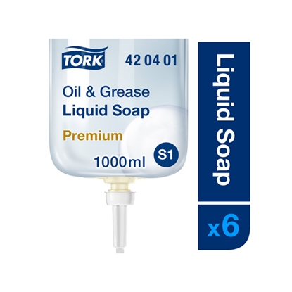 Изображение Šķidrās ziepes TORK Premium Hand Industrial S1, 1 L